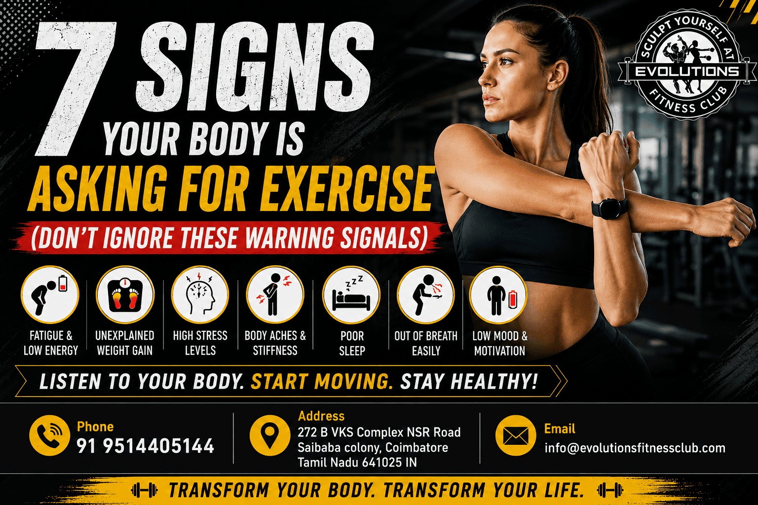 7 Signs Your Body is Asking for Exercise (Don’t Ignore These Warning Signals)