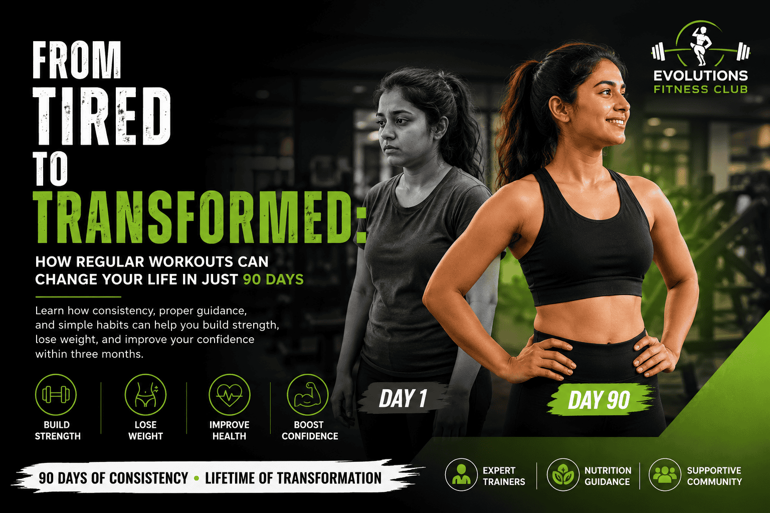 From Tired to Transformed: How Regular Workouts Can Change Your Life in Just 90 Days